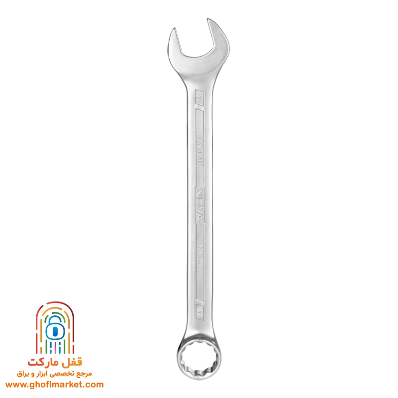 آچار یکسر تخت یک سر رینگی سایز 26 نووا سری X-LINE