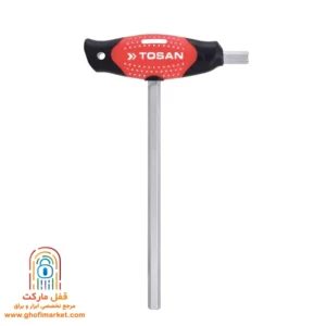آچار آلن دسته T سایز 2.5 توسن مدل T7-2.5TH