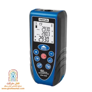 متر لیزری نور قرمز 50 متری نووا مدل NTM-5150