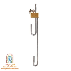 قفل پدال به فرمان پارس مدل PFO 2 با کلید کامپیوتری