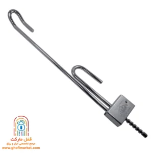 قفل پدال روپوشدار پارس با کليد معمولي