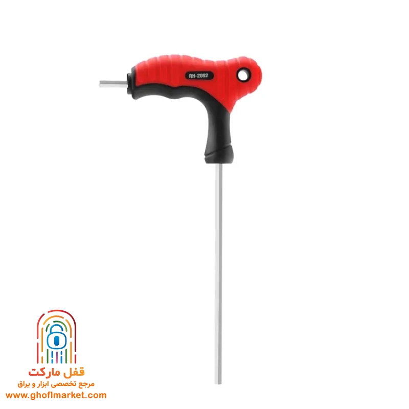 آچار آلن دسته تی 3 میلیمتر رونیکس مدل RH-2002 - تصویر 4