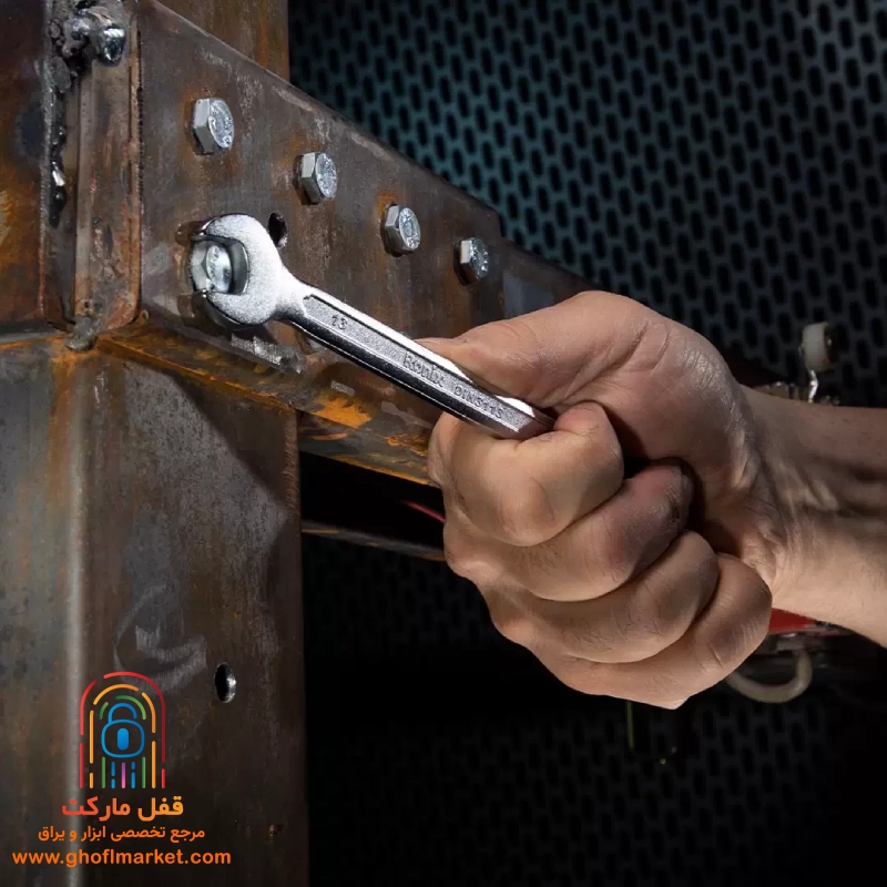 آچار یک سر تخت یک سر رینگ سایز 25 رونیکس مدل RH-2125 - تصویر 4