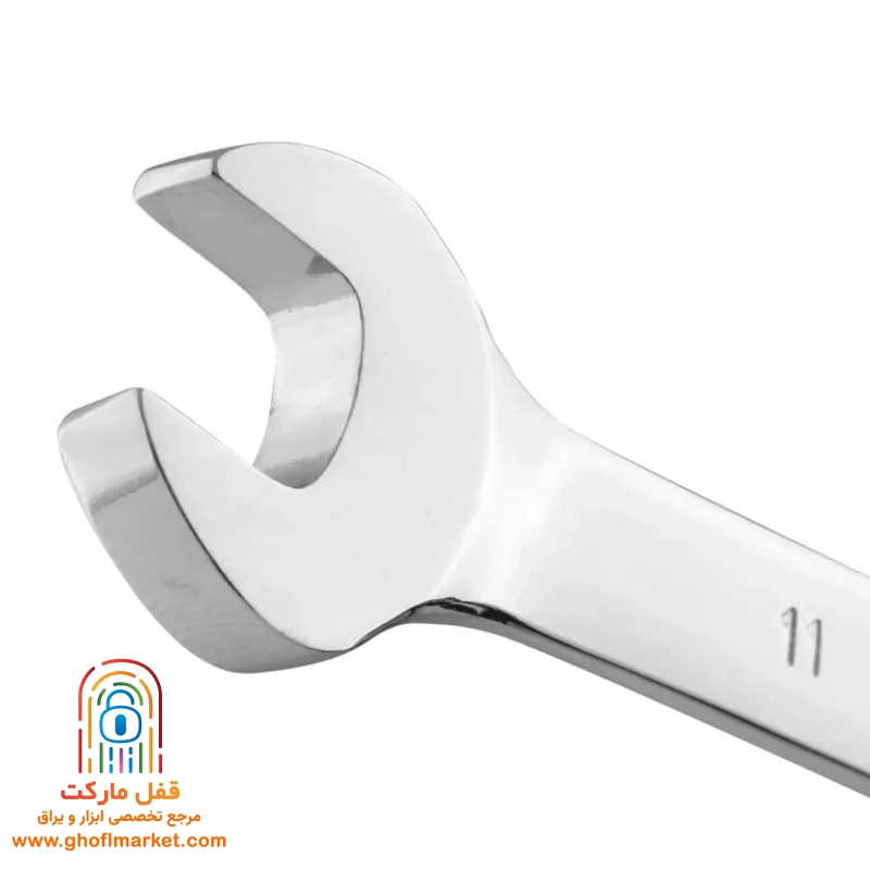 آچار یک سر جغجغه یک سر تخت سایز 11 رونیکس مدل RH-2161 - تصویر 3