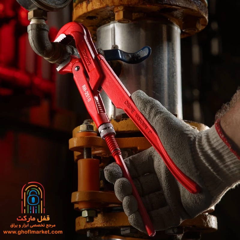 آچار لوله گیر 1 اینچ رونیکس مدل RH-2510 - تصویر 5