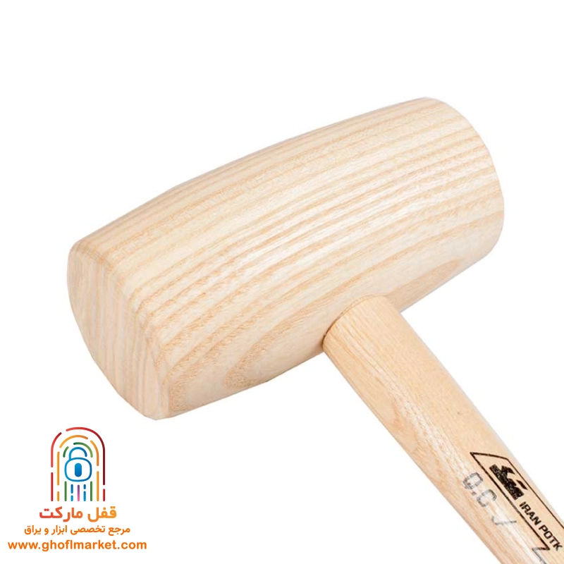 چکش چوبی 450 گرمی ایران پتک مدل AP-8010 - تصویر 2