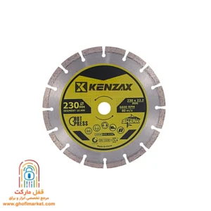 صفحه گرانیتبر کنزاکس مدل KDS-2230 با قطر ۲۳۰ میلیمتر و سگمنت ۱۰ میلیمتری