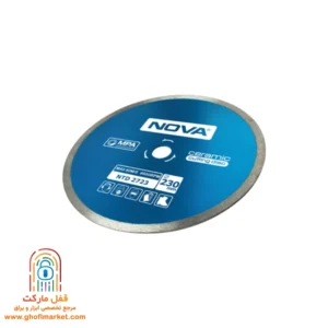 صفحه سرامیکبر نووا مدل 2723-NTD قطر ۲۳۰ میلیمتر با سرعت برش ۸۰ متر بر ثانیه