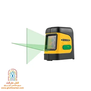 green-laser-level-kenzax-kll2180 تراز لیزری دو خط کنزاکس مدل KLL-2180 با نور سبز و کیف برزنتی