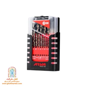 arva-gold-hss-drill-bit مته های طلایی آروا ۷۷۰۴ با پوشش کبالت و نوک تیز برش