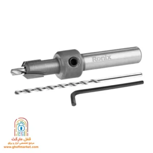 مته خزینه الماسه 3/5 رونیکس مدل RH-5302 با تیغه تنگستن کارباید و بدنه مقاوم