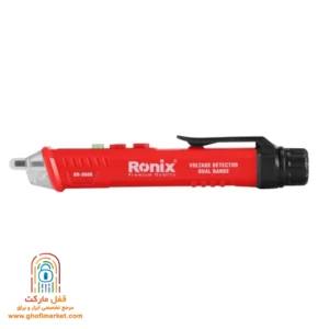 انتخاب دو محدوده تشخیص ولتاژ 12 تا 1000 و 48 تا 1000 ولت در تستر رونیکس مدل RH-9600