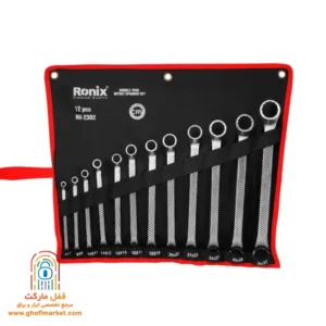 کیف پارچه ای رولی رونیکس برای نگهداری مجموعه آچار دو سر رینگ RH-2302