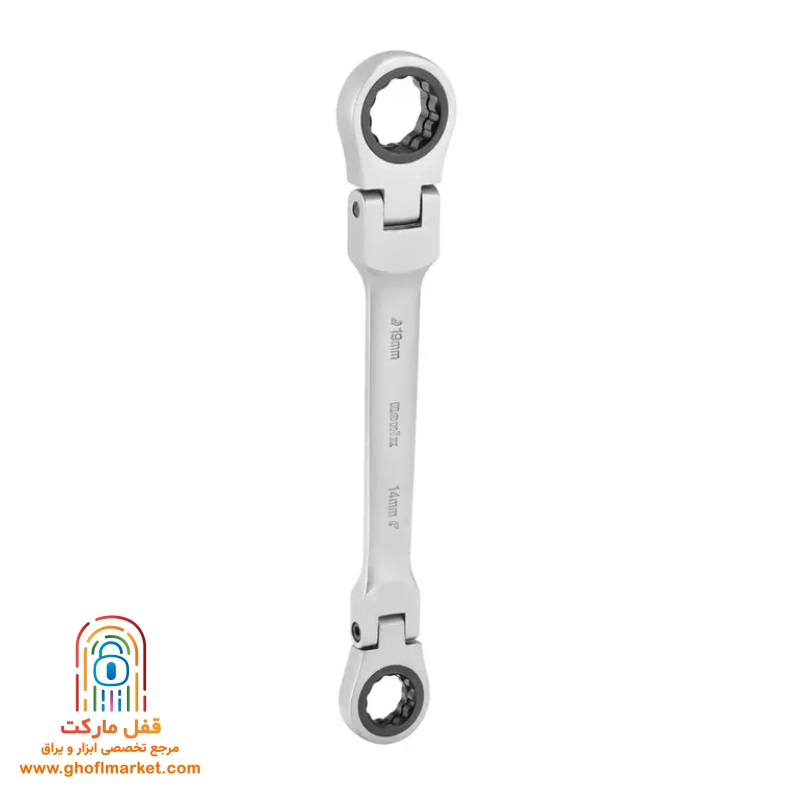 ست سری آچار جغجغه دسته تاشو رونیکس مدل RH-2172 با مکانیزم 72 دندانه