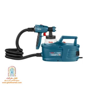 hvlp-cordless-sprayer مکانیزم HVLP پیستوله شارژی رونیکس 8604 برای پاشش یکنواخت و بدون هدررفت
