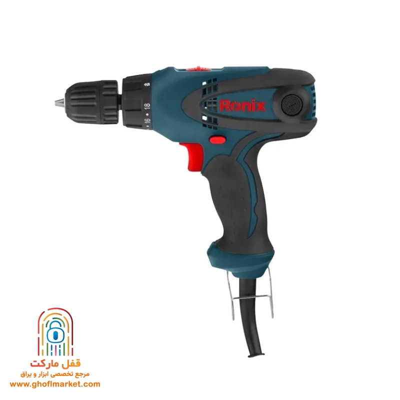 پیچ گوشتی برقی ترکمتردار دو سرعته 280 وات رونیکس 2513T با بدنه ارگونومیک