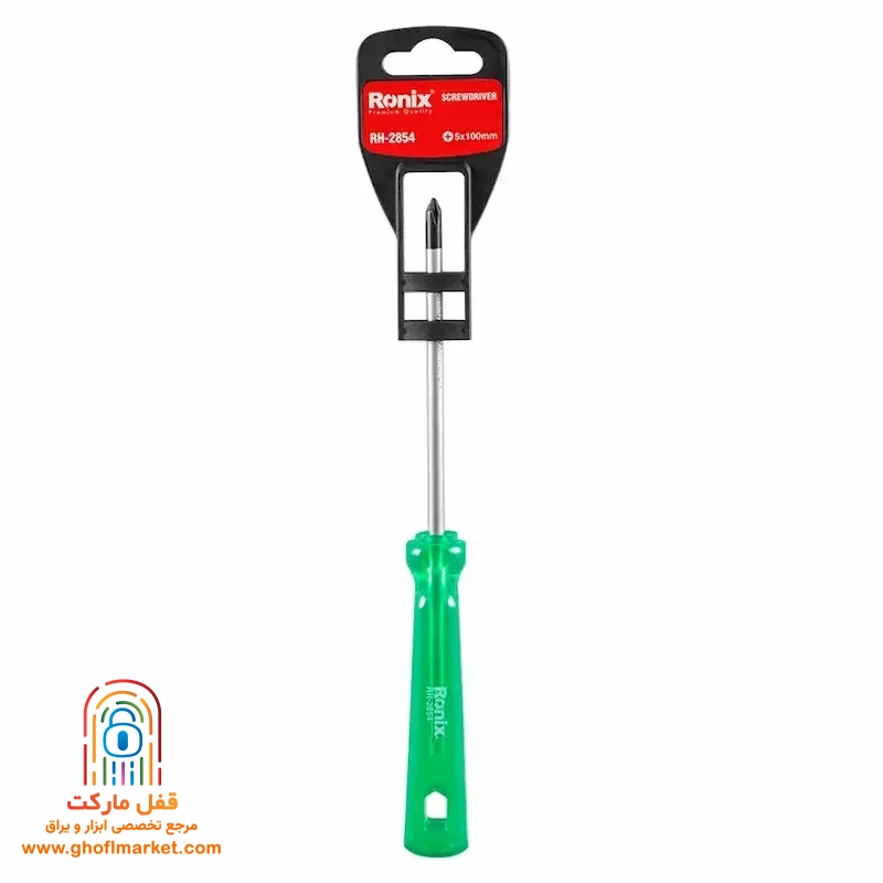 میله فولاد آلیاژی پیچ گوشتی چهارسو رونیکس مدل RH-2854 با مقاومت بالا در برابر فشار و پیچش