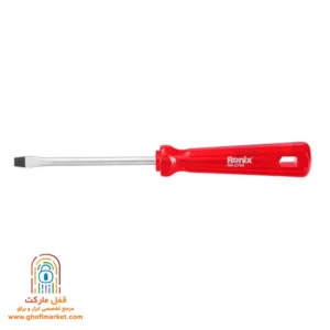 پیچ گوشتی دو سو رونیکس مدل RH-2764 با سایز 6 در 100 میلی متر و دسته کریستالی