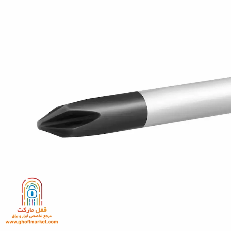 نوک آهن ربایی و سخت کاری شده پیچ گوشتی چهارسو رونیکس مدل RH-2854