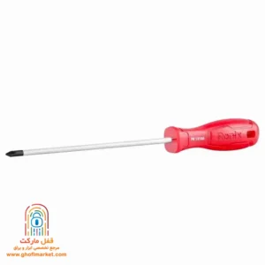 پیچ گوشتی تکی چهارسو رونیکس RH-2872 سایز 150 در 5 میلی متر با دسته پروپیلن