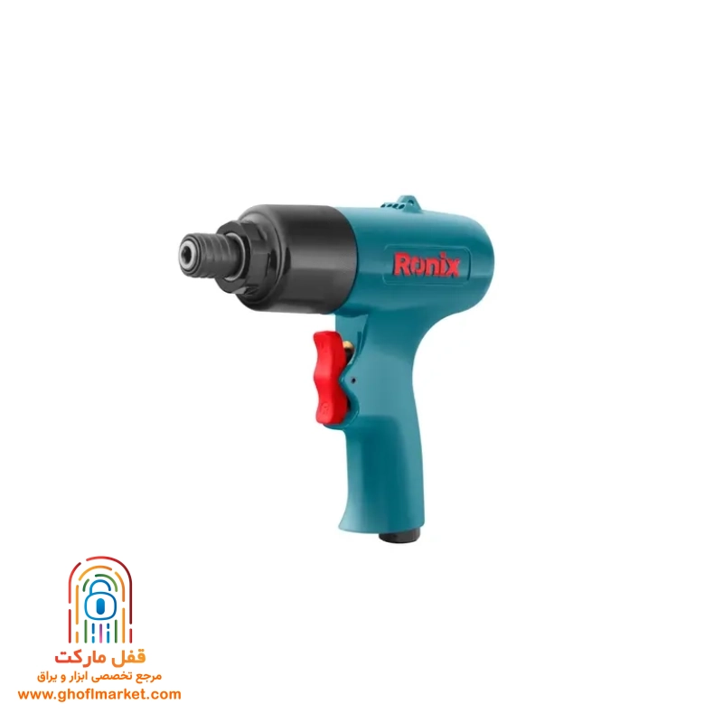 پیچ گوشتی بادی رونیکس RA-1301 با دسته تفنگی و بدنه آلومینیومی