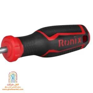 ronix-tpr-dual-color-handle دسته دورنگ TPR و پروپیلن پیچ گوشتی RH-2747 با طراحی ارگونومیک