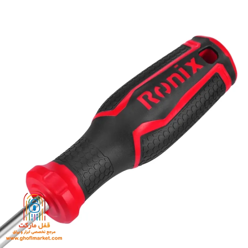 دسته دورنگ TPR و پروپیلن پیچ گوشتی RH-2741 با طراحی ارگونومیک